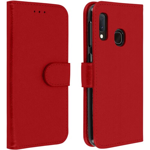 AVIZAR Folio Case Samsung Galaxy A20e z držalom za kartico - rdeca, (20616183) Cene