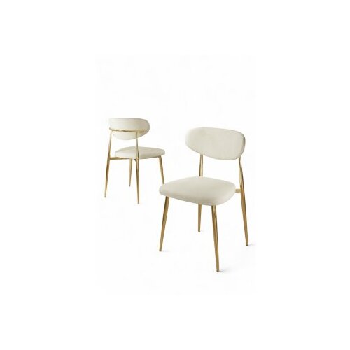 Hanah home Set stolica Vina, 56x76x97 cm, 4 komada, Krem Cene