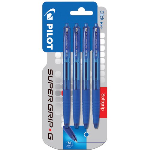 Olovka KEMIJSKA SUPER GRIP G RETRACTABLE PK4 PILOT PLAVA BLISTER Cene