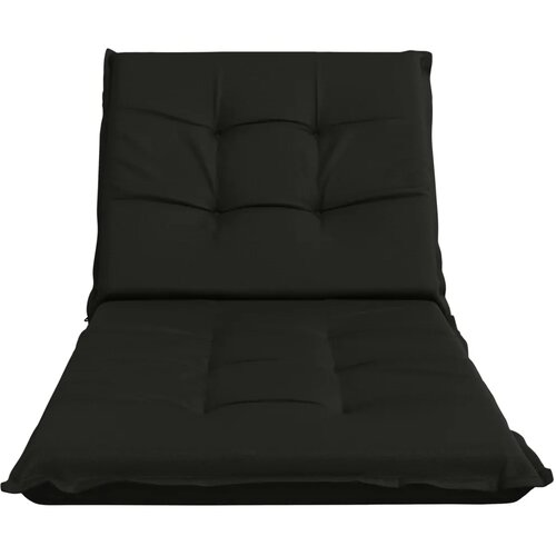  Jastučić za ležaljku GEMERT 100% poliester Crna 190 x 70 x 9 cm - Crna 190 x 70 x 9 cm Melange Slike