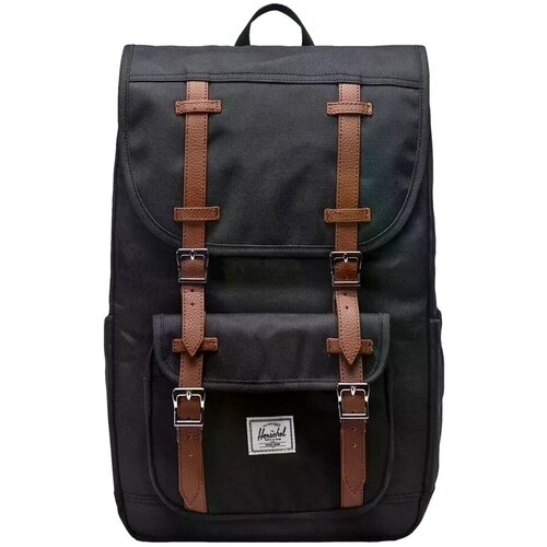 Herschel Nahrbtniki Little American Mid Volume Backpack - Black Črna Cene