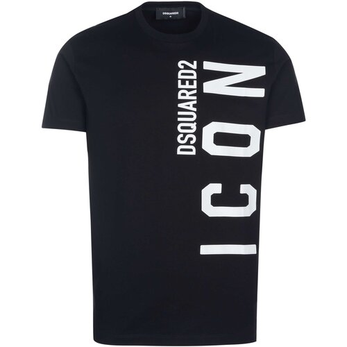 Dsquared Majice s kratkimi rokavi - Črna Cene