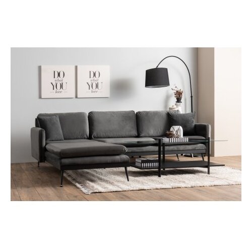 Atelier Del Sofa ugaona garnitura Reya Anthracite Slike