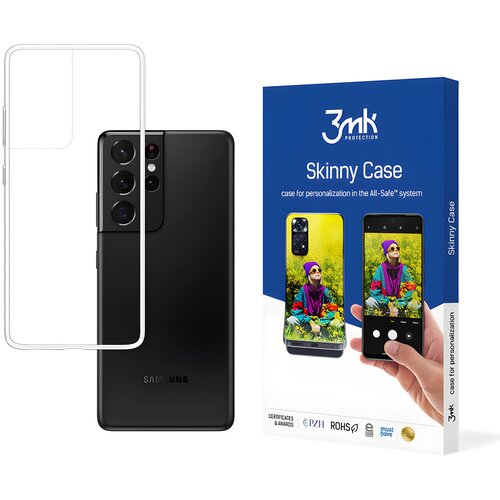 3mk Skinny futrola za Samsung Galaxy S21 Ultra 5G - Prozirna Cijene