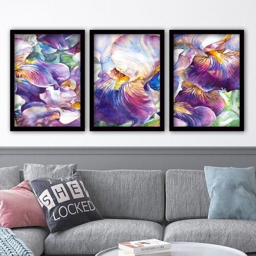 Wallity Set uramljenih slika 3SC145, 3 dijela Cijene