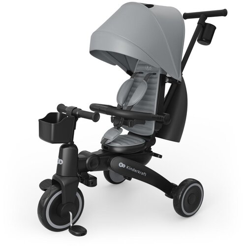 Kinderkraft tricikl jazz 3 grey Slike