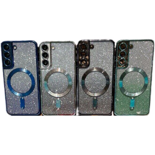 Magsafe glitter maskica Samsung S22+ Pink Cene