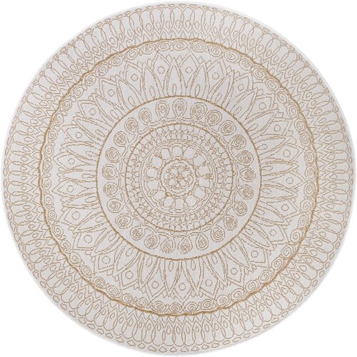 Hanse Home Krem okrugao tepih &amp;oslash; 160 cm Spirit &amp;ndash; Slike