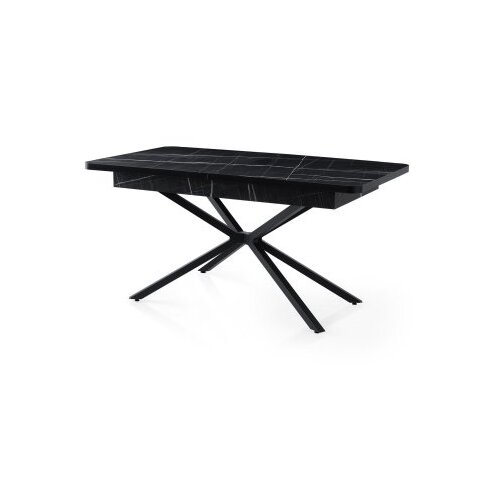 Hanah home Trpezarijski sto Falcon - 2962, 160x79x90 cm, Crni Slike