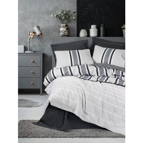 Lessentiel Maison komplet posteljine Nobby, 160x220cm, Bela Slike