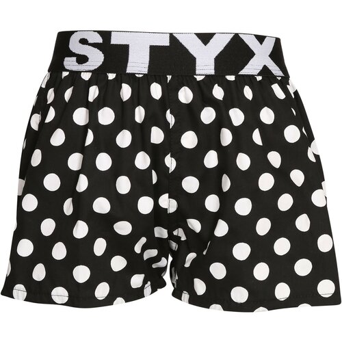 STYX Children's boxer shorts art sports elastic polka dots Cene