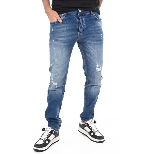 Just Emporio Jeans skinny JE-TONY Modra