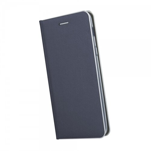  Premium preklopna torbica Huawei Mate 20 Lite - modra s srebrnim robom Cene