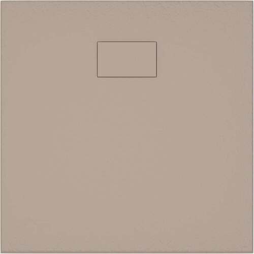 VidaXL Kada za tu&amp;scaron; SMC smeđa 90 x 90 cm Slike