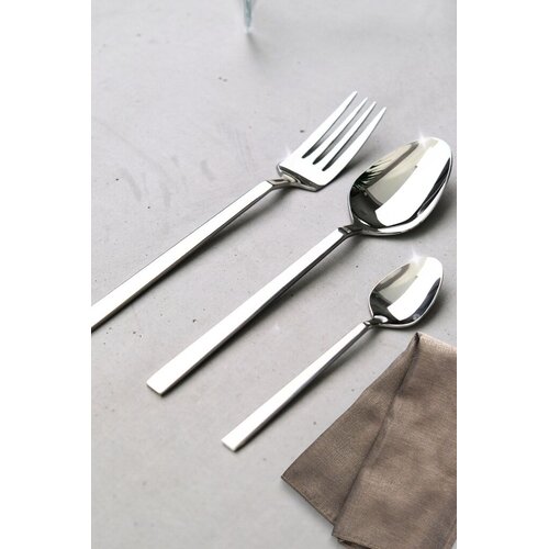 Hermia Set pribora za jelo, 18 komada, Srebrne boje Slike