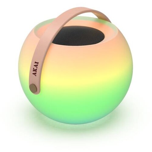 Akai zvučnik 5W, BT, ambilight svijetla, baterija, CS6SHINE, (4905192533823) Cijene