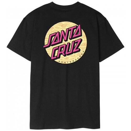 Santa Cruz Majice & Polo majice Wagon dot chest t-shirt Črna Cene