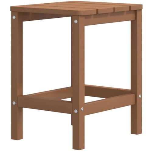  Vrtni stol Adirondack smeđi 38 x 38 x 46 cm HDPE Slike