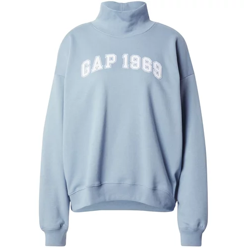 GAP Sweater majica opal / bijela