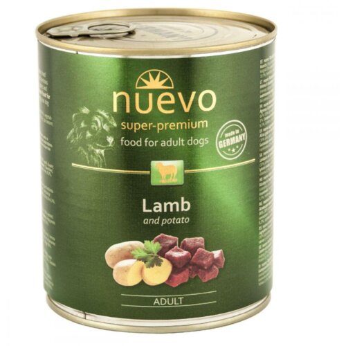 Nuevo vlažna hrana za pse adult grain free lamb&potato 400g Slike