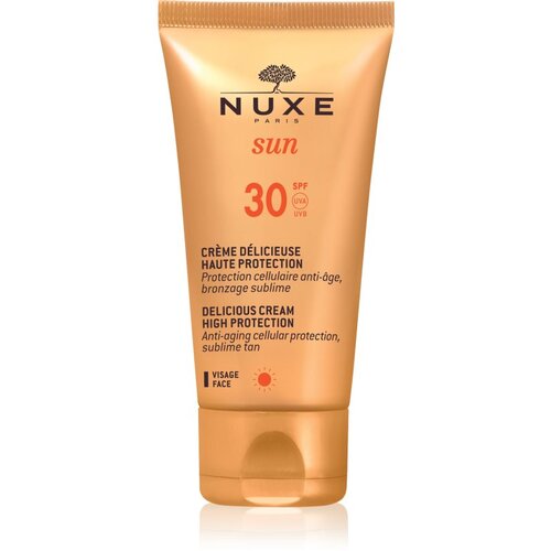 Nuxe Sun Delicious Cream SPF30 sončna krema za obraz 50 ml unisex Cene