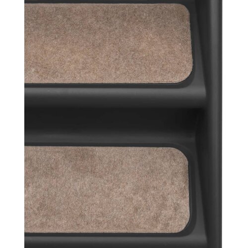  Sklopive stepenice za pse crne 62 x 40 x 49,5 cm Slike
