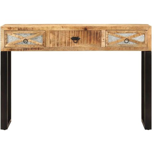  Konzolni stol od masivnog drva manga 110 x 30 x 76 cm Slike