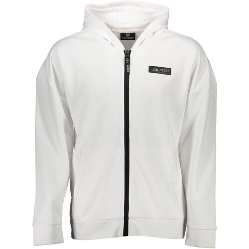 Plein Sport SWEATSHIRT WITH ZIP MAN WHITE Cene