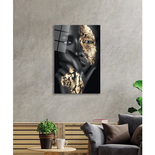 Wallity 0536 - 72 x 46 multicolor decorative tempered glass painting Slike