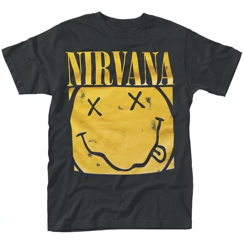 Nirvana Košulja Box Happy Face Muška Black 2XL