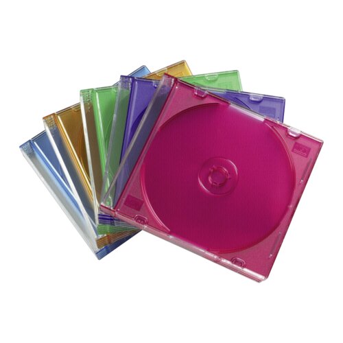 Hama 1x25 CD-Sleeves Slim Box coloured 51166 Cijene