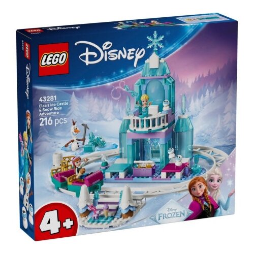 Lego disney princess elzas ice castle and snow ride ( LE43281 ) Cene