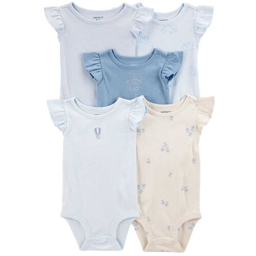 Carter's bodi za bebe devojčice - set od 5 kom. Cene