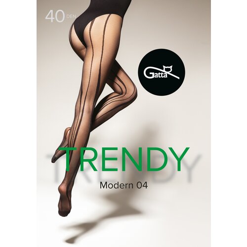 Gatta modern 04 Tights 40 DEN Nero 3-M Cene