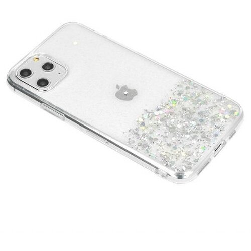 Nillkin silikonski ovitek z ble&amp;scaron;čicami sparkle za huawei p smart 2021 - prozoren Slike