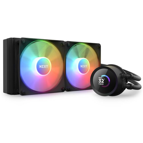 NZXT Kraken 240 RGB Processor All-in-one liquid cooler 12 cm Black 1 pc(s) Cijene
