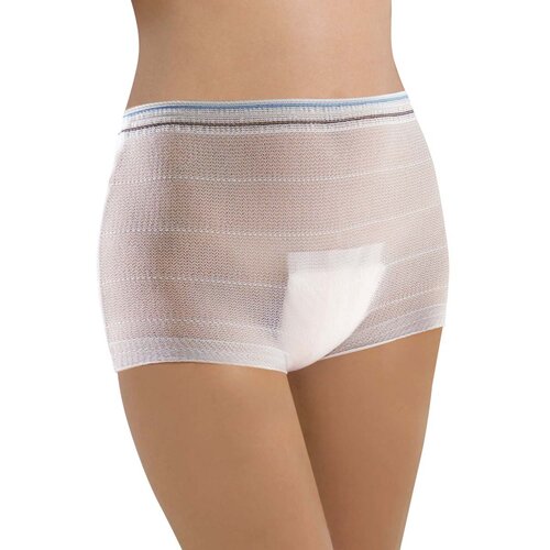 Carriwell mrežaste poporodne spodnjice white (4 kosi) Slike