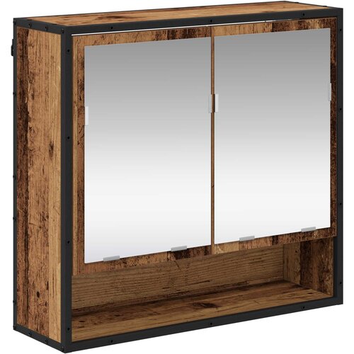  Set namje&amp;scaron;taja za kupaonicu 2 kom. Staro drvo 65 x 33 x 60 cm Slike
