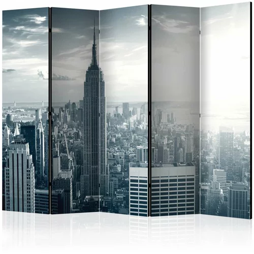  Paravan u 5 dijelova - Amazing view to New York Manhattan at sunrise II [Room Dividers] 225x172