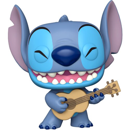 Funko POP Jumbo Disney Lilo & Stitch Stitch with Ukulele Exclusive 10"- 1419, (21324426) Cene