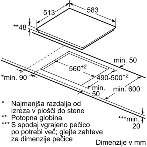 Bosch Ugradbena staklokeramička ploča za kuvanje PKN645BA1E Slike