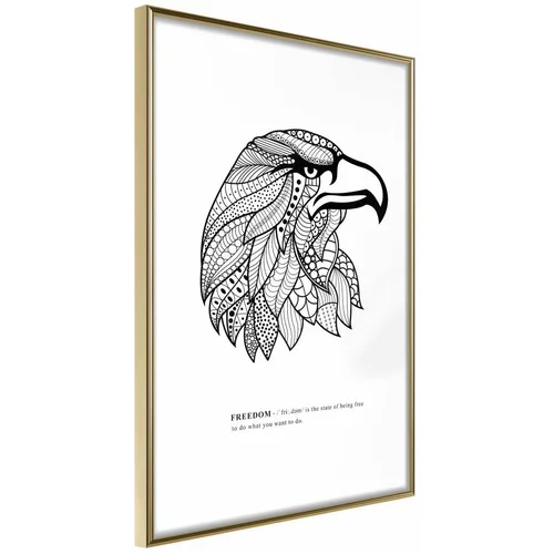  Poster - Symbol of Freedom 40x60