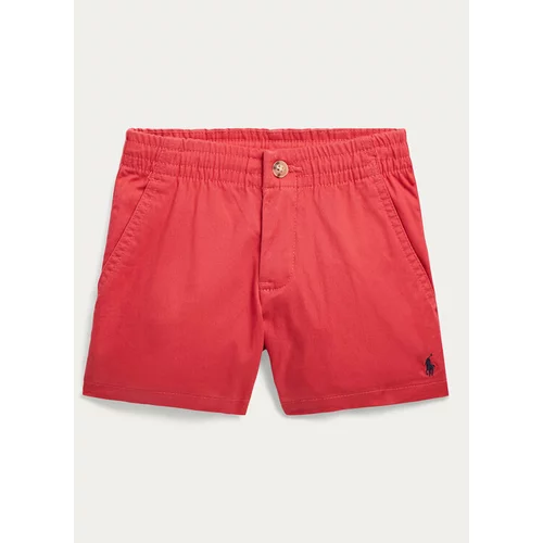 Polo Ralph Lauren Kratke hlače iz tkanine 322855350016 Rdeča Regular Fit