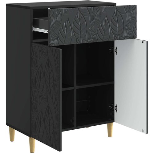  Kreveta Crna 66 x 34,5 x 90 cm Konstruirano drvo Slike
