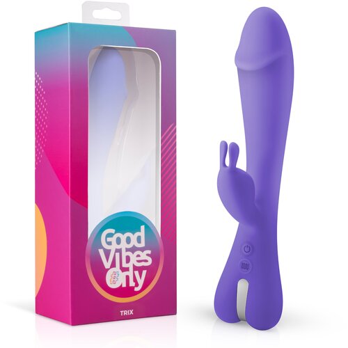 Good Vibes Only Rabbit vibrator Trix, vijoličen Cene