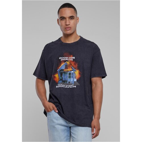 MT Upscale Men&amp;#039;s T-shirt Good For Health Oversize - black Slike