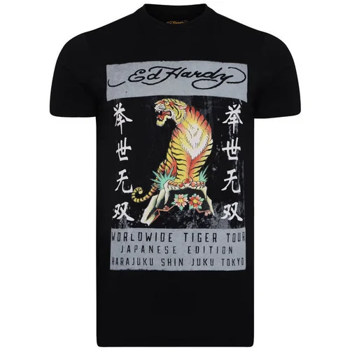 Ed Hardy - Mt-tiger t-shirt Crna