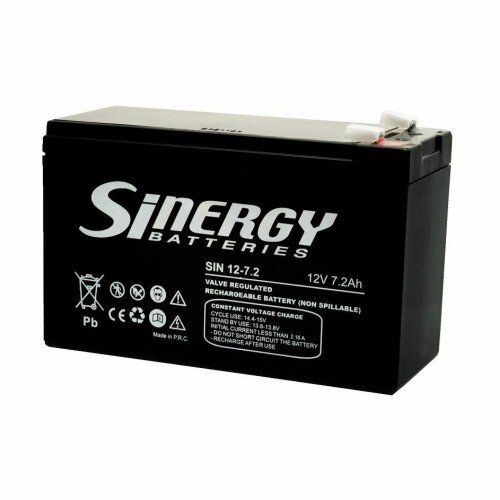 Sinergy akumulator 12V/ 7,2Ah BATSIN12-7,2 Cene