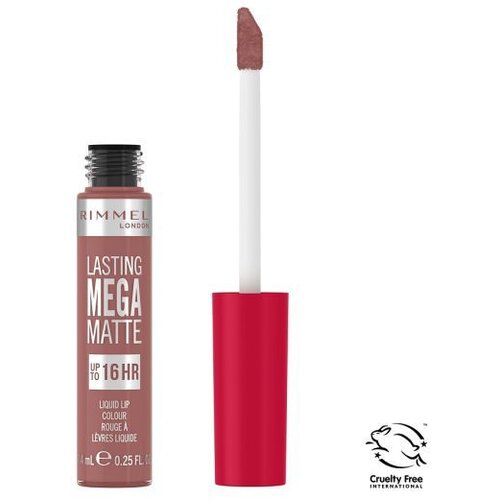 Rimmel London Lasting Mega Matte Liquid Lip Colour dolgoobstojna mat tekoča šminka 7.4 ml Odtenek strapless Cene