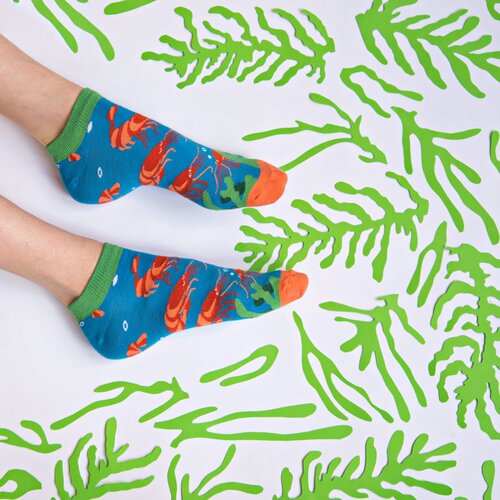 Banana Socks Unisex's Socks Short Shrimpy Slike